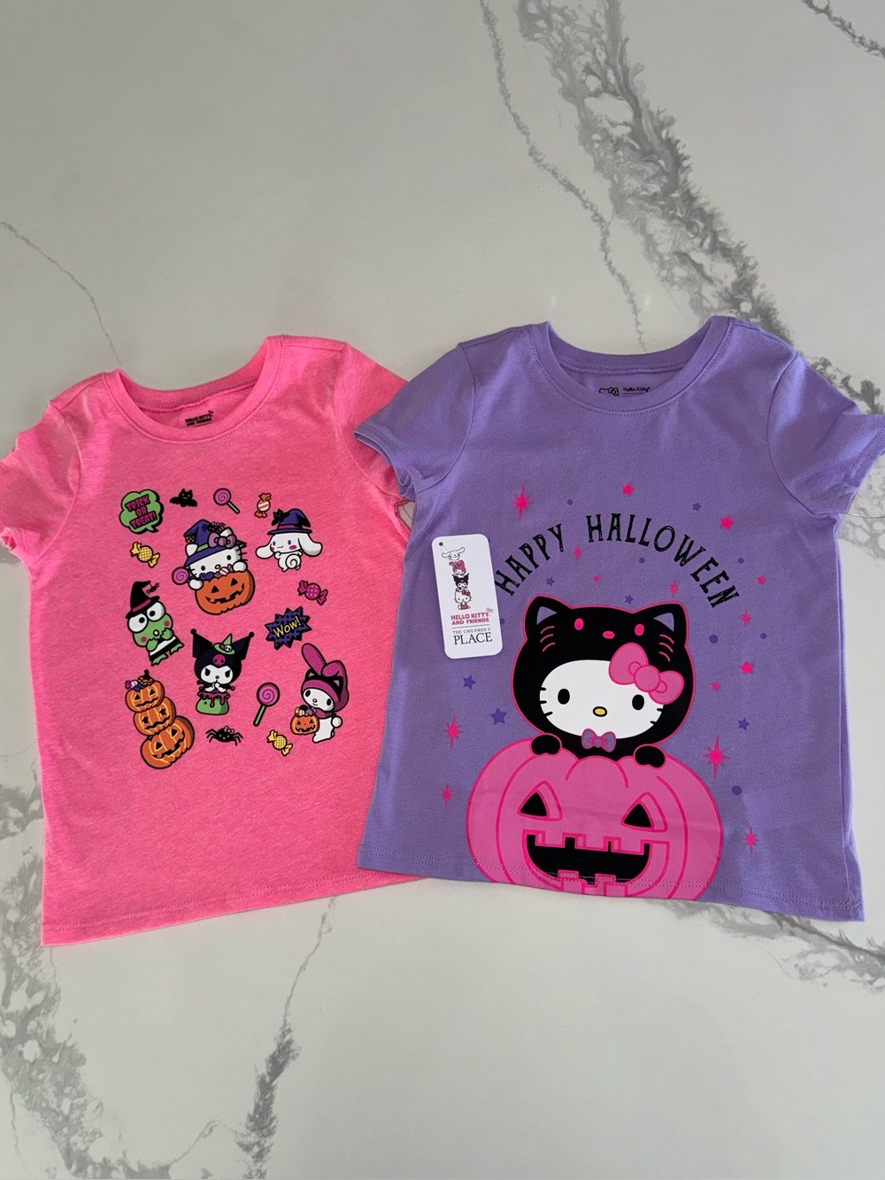 The Children's Place Hello Kitty Girls Halloween T-Shirts Size 4